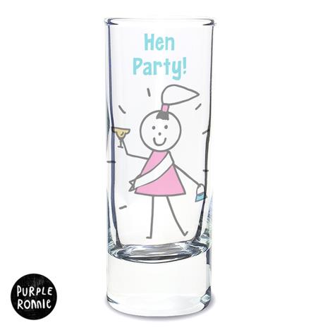 Personalised Purple Ronnie Shot Glasses Pack of 10 Extra Image 2